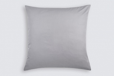 Наволочки из сатина Моноспейс Ecotex 2шт. 70*70 серый