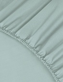 Простыня на резинке Моноспейс Ecotex 180*200*23 нежно-голубая