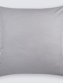 Наволочки из сатина Моноспейс Ecotex 2шт. 70*70 темно-серый