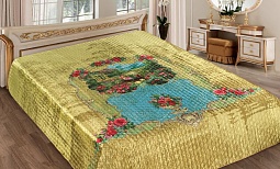 Ностальгия покрывало из искусственного шёлка 3D Marianna 230*250