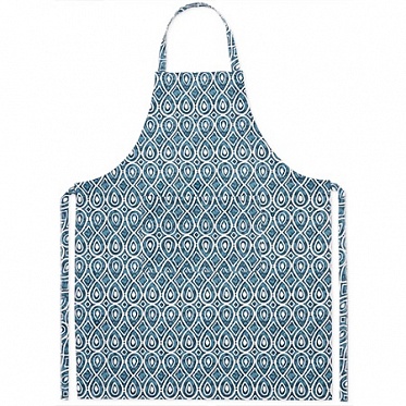 Фартук Радушная хозяйка 70х90см, Орнамент белый