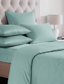 ST-1 пододеяльник из страйп- сатина Сайлид 180*215