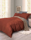 BL-51 постельное белье из сатина Сайлид 2 спальное с европростыней