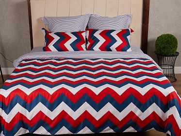 BL-9 постельное белье из сатина СайлиД семейное