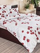 Зигзаг Удачи Бордо постельное бельё из бязи Ночь Нежна семейное