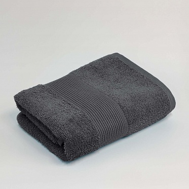 Полотенце махровое Тиффани Он и Она 70*130 серый