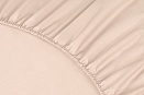 Простыня на резинке Моноспейс Ecotex 200*200*23 пудровая