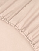 Простыня на резинке Моноспейс Ecotex 200*200*23 пудровая