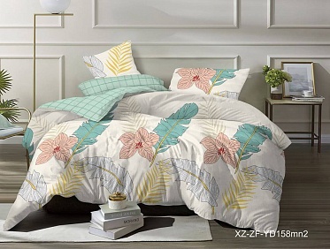 158 А/В постельное белье из бязи Бояртекс семейное