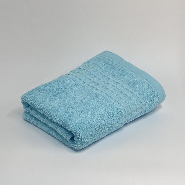 Полотенце махровое Мохито Он и Она 50х80 голубая мята