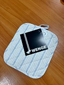 "Прихватка рогожка 18х20 ""WENGE"" рис 60051-1"