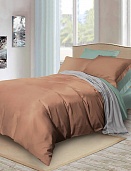 BL-44 постельное белье из сатина Сайлид 2 спальное с европростыней