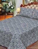 EL-001 покрывало гобеленовое многоцветное Акварель 150х200