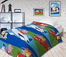 Профессии покрывало детское Свинка Пеппа 145*200