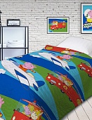 Профессии покрывало детское Свинка Пеппа 145*200