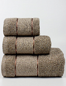 Полотенце  махровое Римини Он и Она 40*60 королевский песок