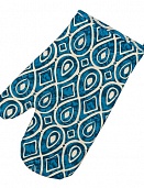 Орнамент Синий прихватка-рукавичка Радушная Хозяйка 17*30