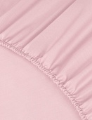 Простыня на резинке Моноспейс Ecotex 160*200*23 светло-розовая