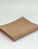 Деметра полотенце вафельное 70*145 миндаль