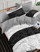 BR-1 постельное белье из сатина Сайлид семейное