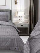 200 Таттерсол, серо-бежевый постельное белье из бязи Бояртекс 1,5 спальное