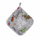 "Прихватка рогожка 18х18 ""Радушная хозяйка"" Чили"