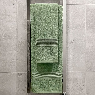 Полотенце махровое Тиффани Он и Она 70*130 фисташковый