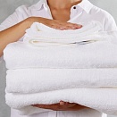 Полотенце махровое Отель Он и Она 40*70 белый