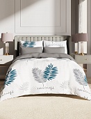 Вестерн постельное бельё из сатина Harmonica Ecotex 2 спальное с простынёй на резинке