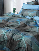 КПБ 1,5 сп.  Поплин F 76016 A/B (N)