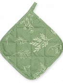 "Прихватка рогожка 20х20 ""Радушная хозяйка""Традиция (Ботаника грин)"