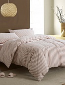 N-3 постельное белье из сатина  Organic СайлиД 2 спальное с европростынёй