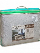 Серебряный плес покрывало у/степ жаккард Аделис 160х200