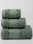 Полотенце  махровое Римини Он и Она 50*80 нефритовый 