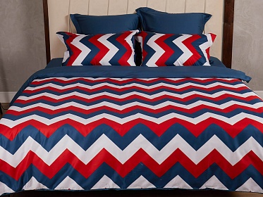 BL-10 постельное белье из сатина СайлиД семейное