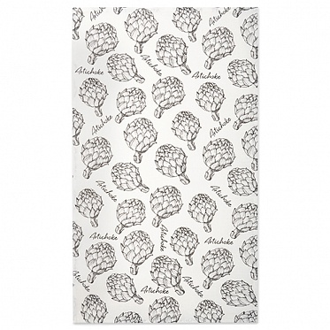 Салфетка декоративная рогожка 35х60 (Артишоки ОП)