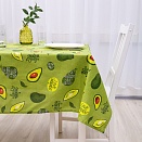 "Скатерть рогожка 145х180 ""Радушная хозяйка"" Авокадо ВБ"