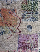 JМ-018 покрывало гобеленовое многоцветное Акварель 150х200