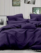 19-3728 (черника) постельное белье из страйп-сатина Бояртекс евро