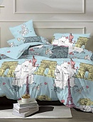 211480 A/B постельное бельё из поплина Luxor Бояртекс 2 спальное с европростынёй