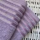 Полотенце махровое Гармония Он и Она 50*90 лавандовый