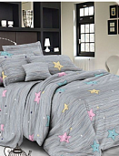 КПБ семейный Креп-жатка 3443