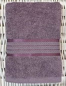 Полотенце махровое Амур Он и Она 40*65 благородный туман