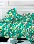 КПБ 2-х сп. Бязь Люкс с европростыней 7405