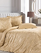 Пастораль постельное бельё из сатин-жаккарда Estetica Ecotex семейное в подарочном чемодане