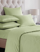 SL-7 простыня на резинке из сатина Сайлид 140*200*27