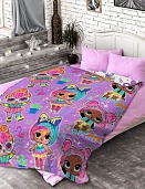 Glow покрывало детское L.O.L. 145*200, неон