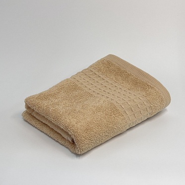 Полотенце махровое Мохито Он и Она 50х80 бежевый