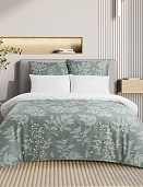 Делия постельное бельё из сатина Harmonica Ecotex 2 спальное с европростынёй