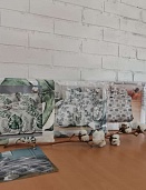 КПБ 1,5 сп. Полисатин Савтекс нав.50*70-1шт. в ассортименте